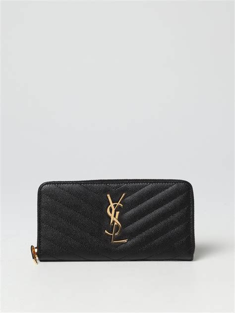 portafoglio ysl leopardato|Portafogli Saint Laurent donna .